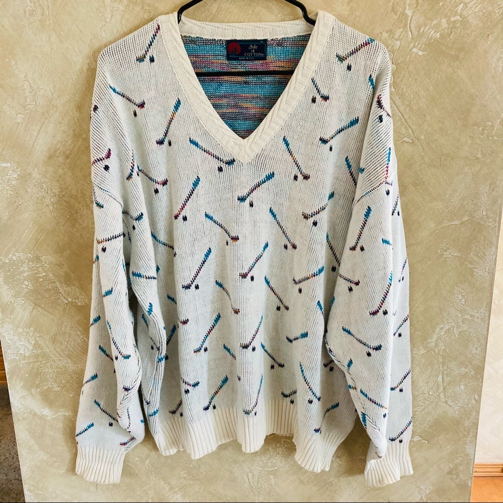 Isle of Cotton Vintage Golf Sweater